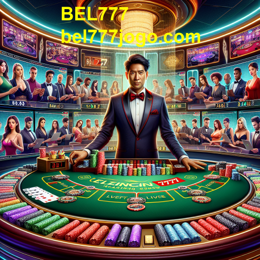 A Imersão do Cassino Ao Vivo no BEL777